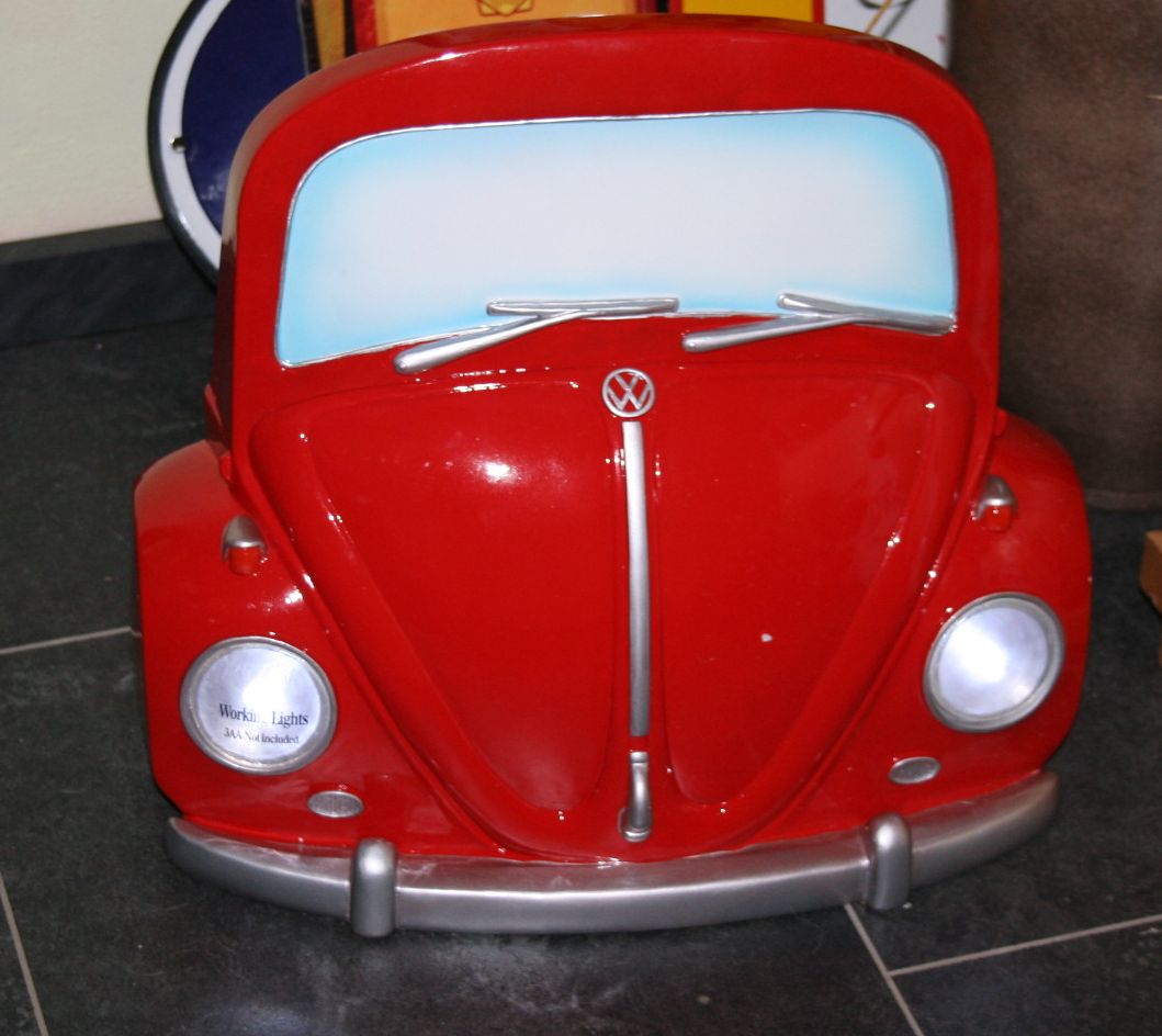 VW Käfer Front mit Licht 